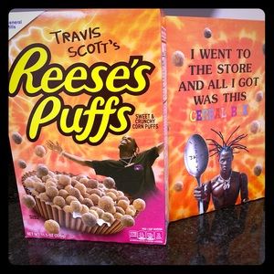 Travis Scott limited edition Reese’s Puffs